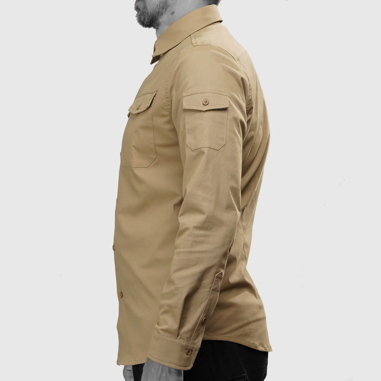 Shirt UATAC President Line Beige